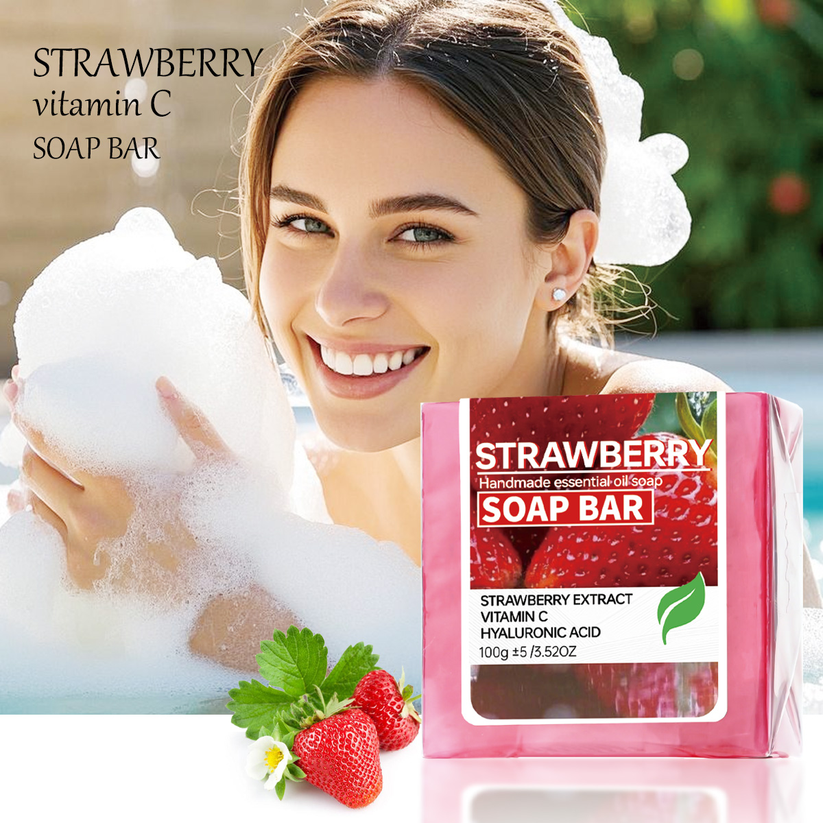 Soap Making Fragrance Oil - Strawberry Fruit Jam Puree Essential Oil