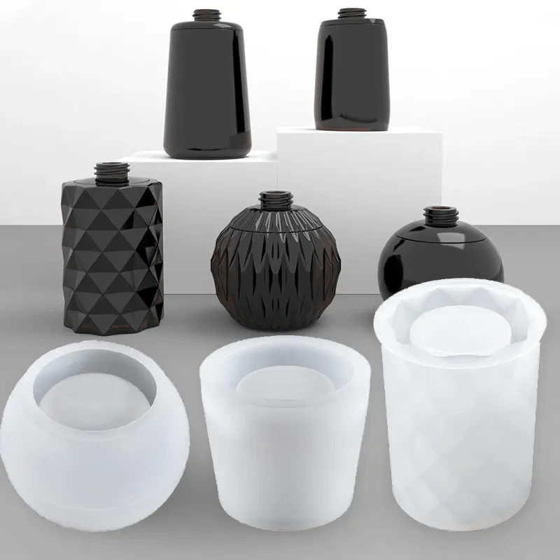 Soap Making Jug - Aromatherapy Bottle Silicone Mold Lotion Bottle
