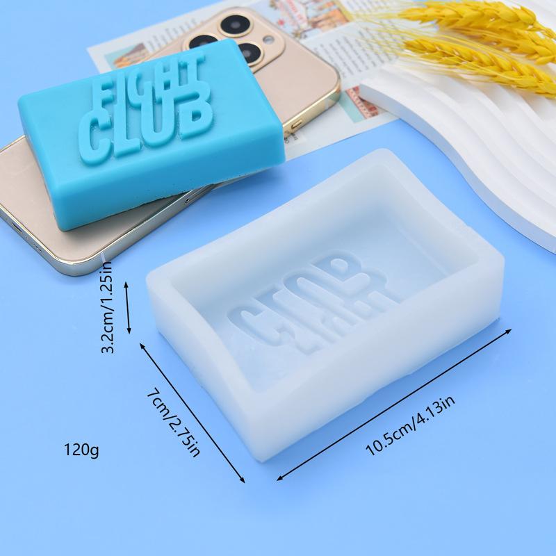 Fight Club Soap Silicone Mold  - Soap Making Fight Club review and price