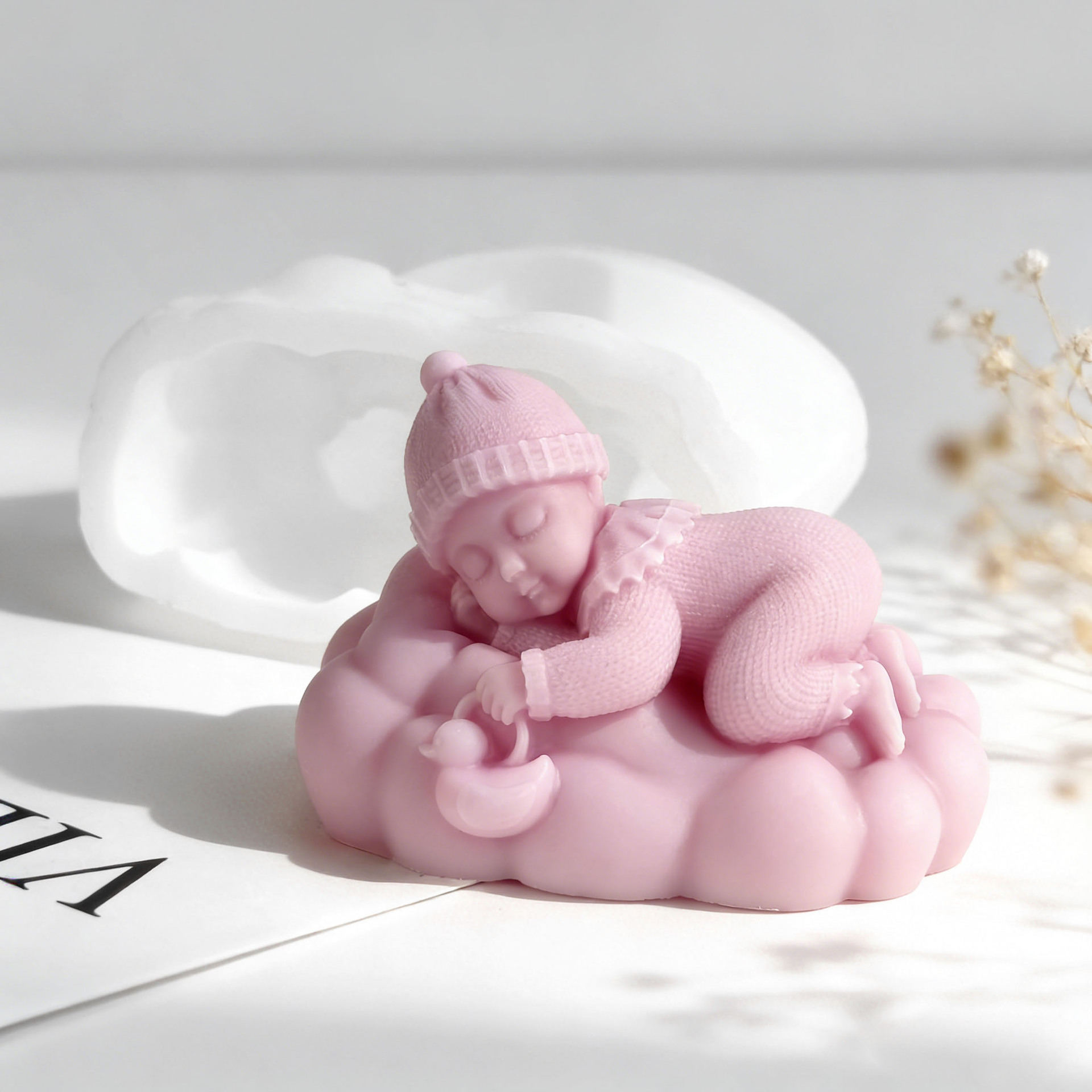 DIY Sleeping Baby Silicone Can - Soap Making Essentials review and price