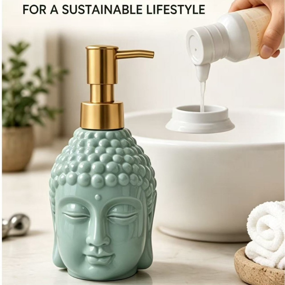 Ceramic Soap Dispenser Zen Med - Soap Making Jug review and price