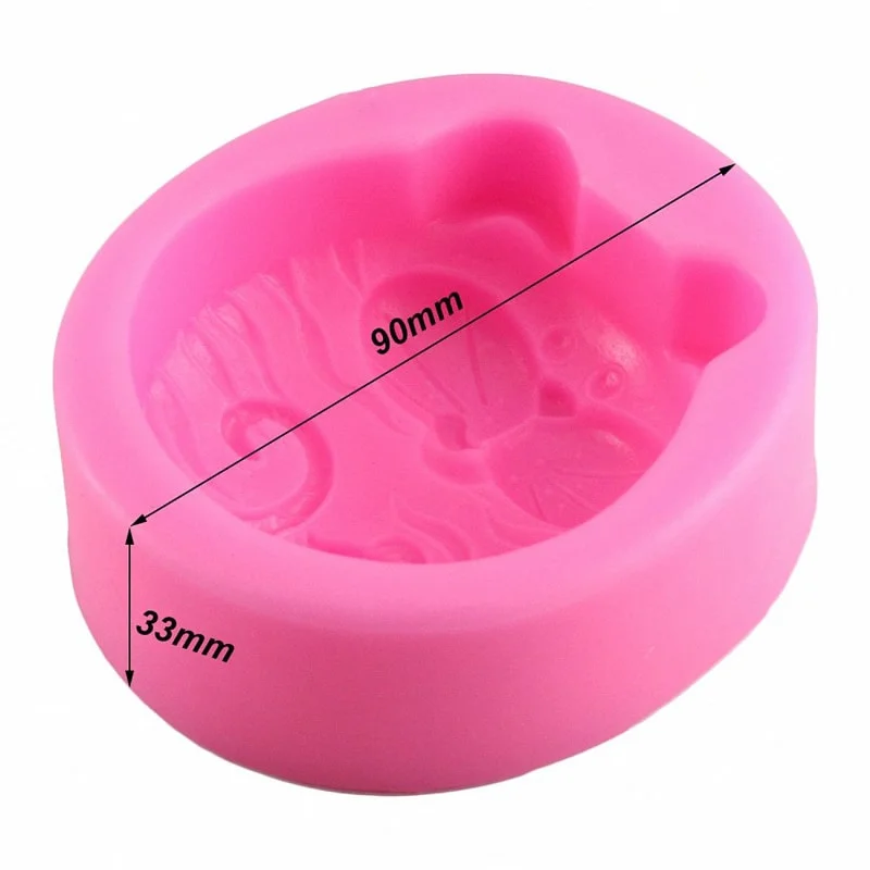 1PC Non-Stick Silicone Mold 3D - Soap Making Essentials review and price