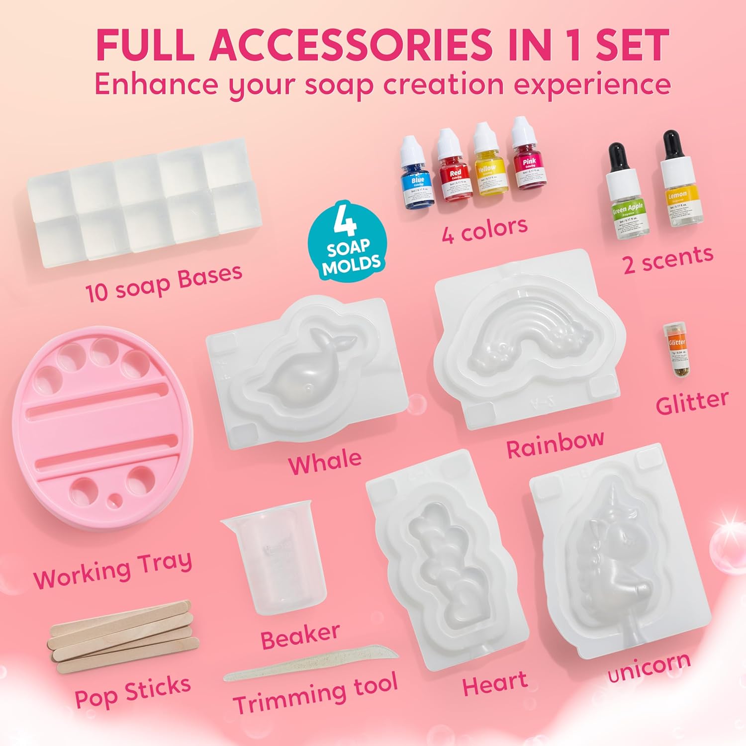 JOYFY Unicorn Soap Making Kit  - Soap Making Essentials review and price