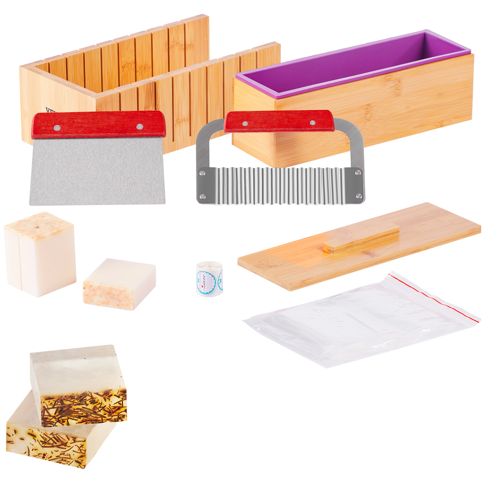 VEVOR Soap Making Kit Bamboo C - Soap Making Essentials review and price