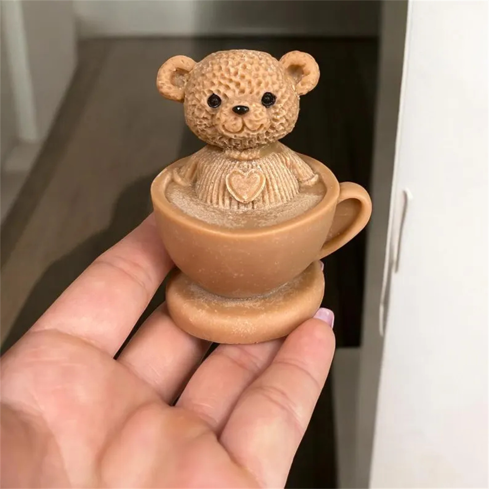 Teddy Bear in Cup Silicone Mol - Soap Making Jug review and price
